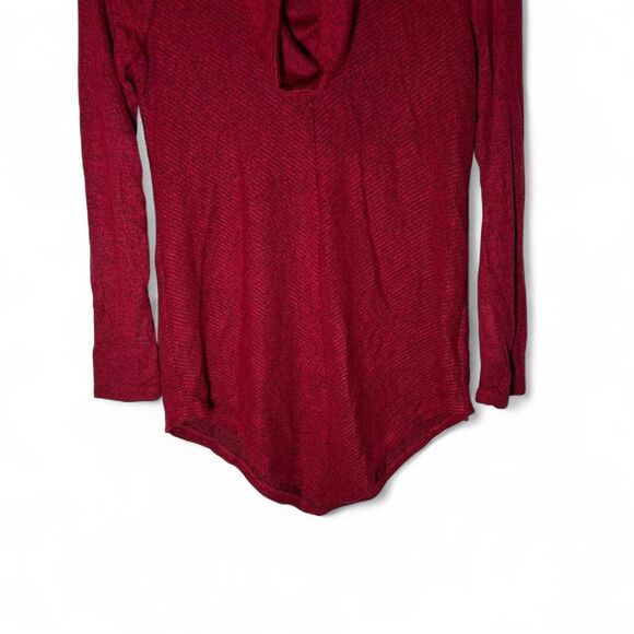 Women's Red by and by Small Cowl Neck Sweater Cozy - Picture 3 of 6